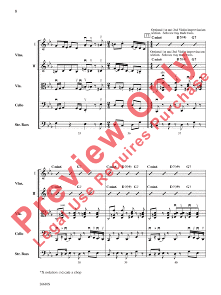 Bach's Lunch String Orchestra scores gallery preview page 9