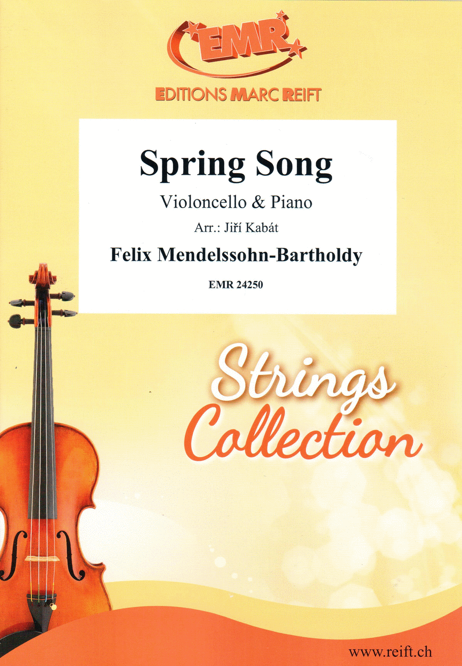 Spring Song Spring Song Piano Accompaniment scores gallery preview page 1