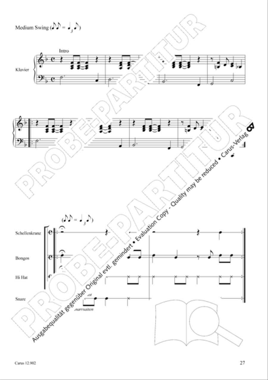 Gute-Laune-Kanons 4-Part scores gallery preview page 28