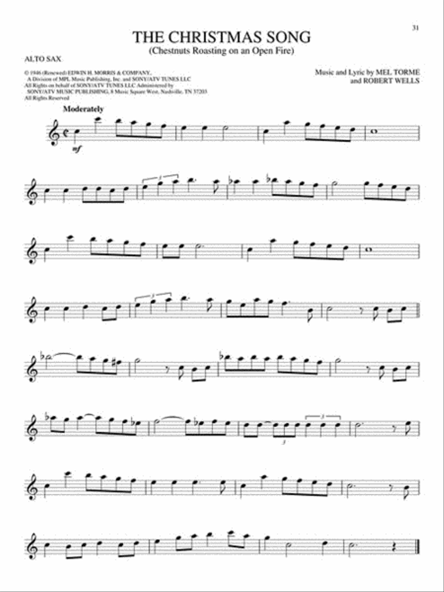Saxophone hot sale christmas music