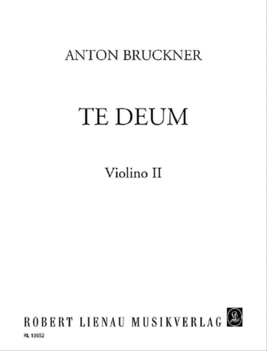 Te Deum Mixed Choir scores gallery preview page 1