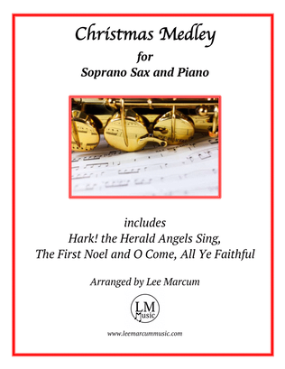 Book cover for Christmas Medley - Soprano Sax
