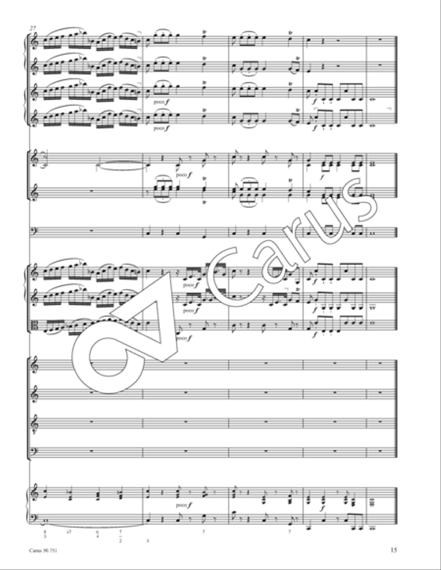 Requiem in C major Requiem in C major 4-Part scores gallery preview page 15