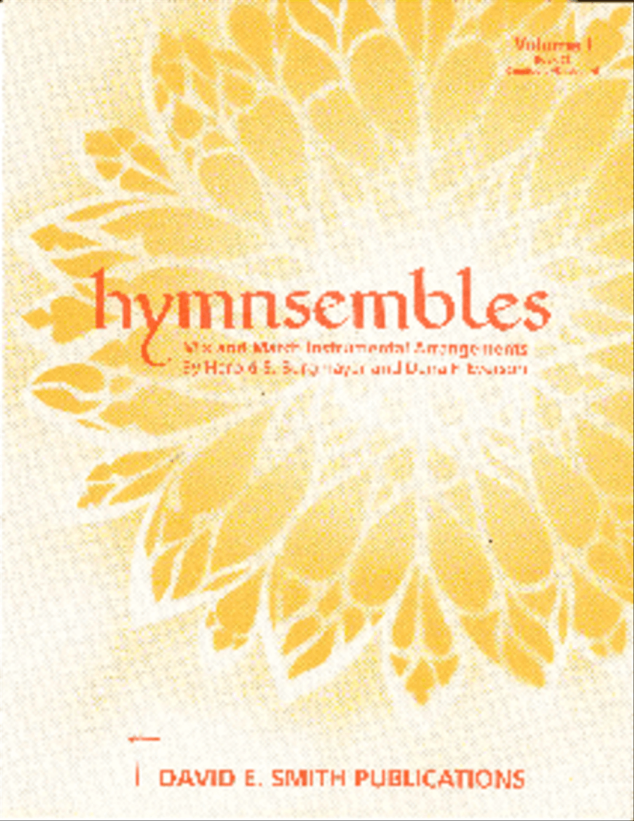 Hymnsembles- Vol I, Bk 1- Conductor/Keyboard Large Ensemble scores gallery preview page 1