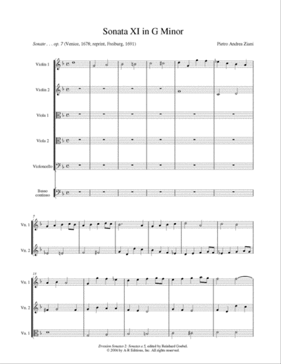 Dresden Sonatas 2 Dresden Sonatas 2 Set of Parts scores gallery preview page 4