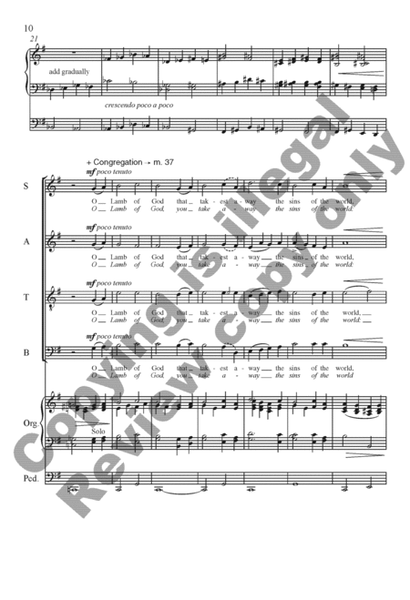 The Somerville Service (Choral Score)