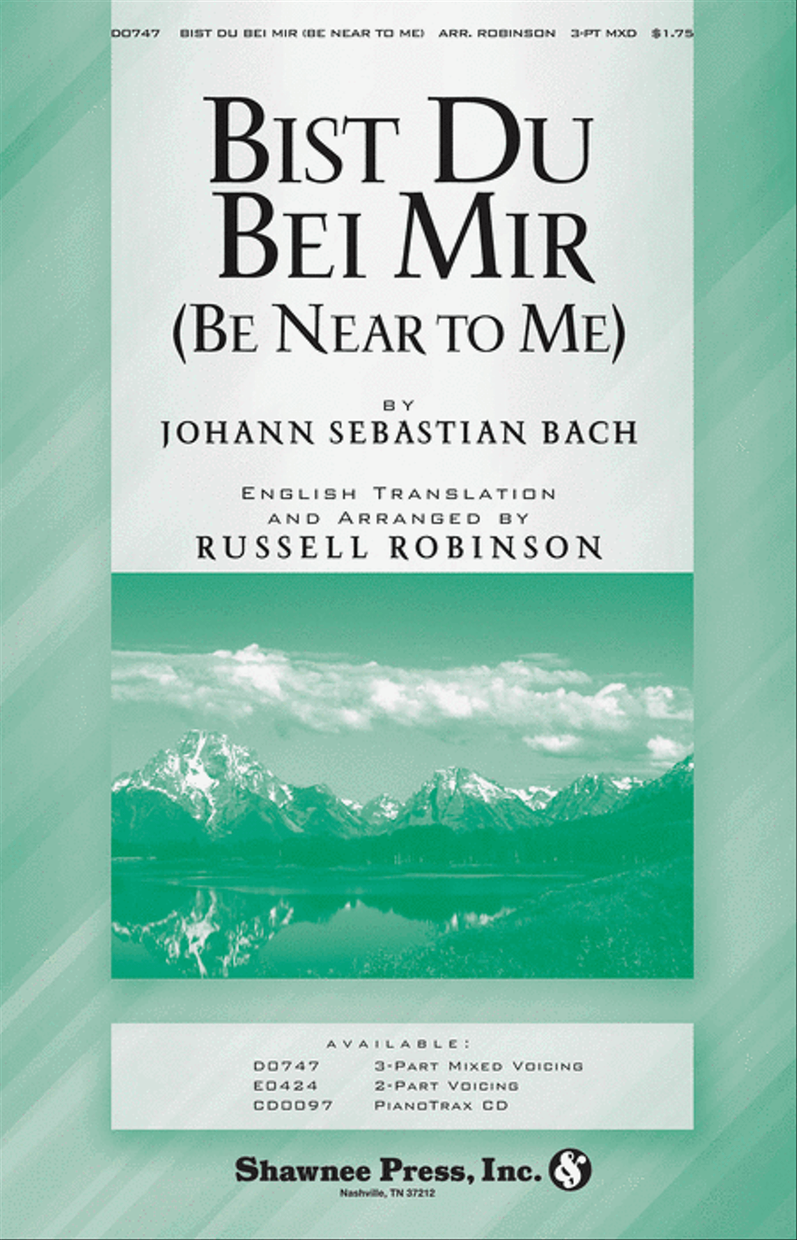 Bist Du Bei Mir (Be Near to Me) 3-Part scores gallery preview page 1