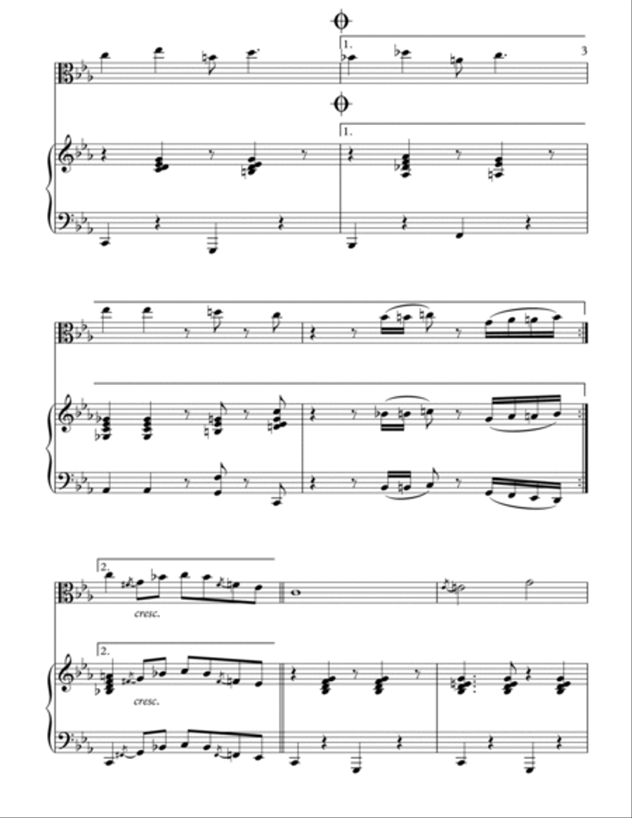 El Cumbanchero Viola scores gallery preview page 4