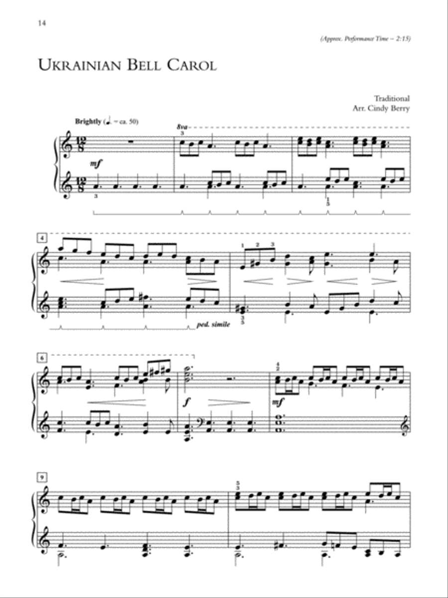 What Can I Play for Christmas?, Book 2 Piano Solo scores gallery preview page 3