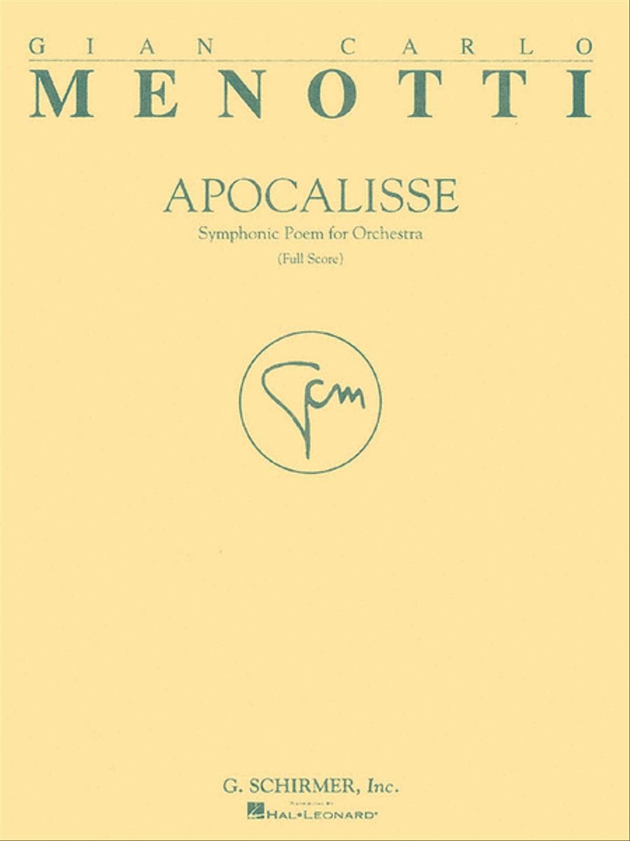 Apocalisse Apocalisse Orchestra scores gallery preview page 1