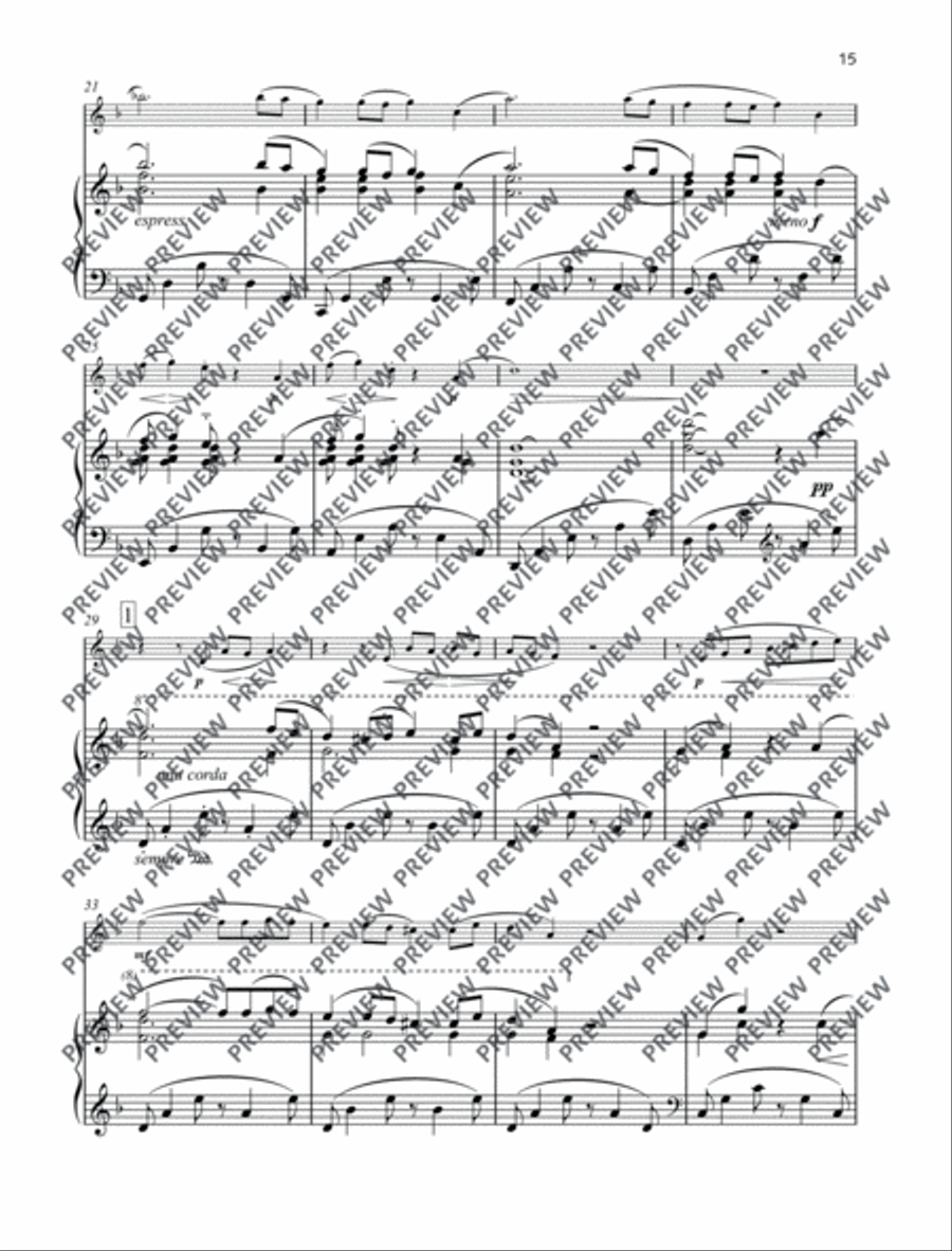Portraits Portraits Flute Solo scores gallery preview page 16