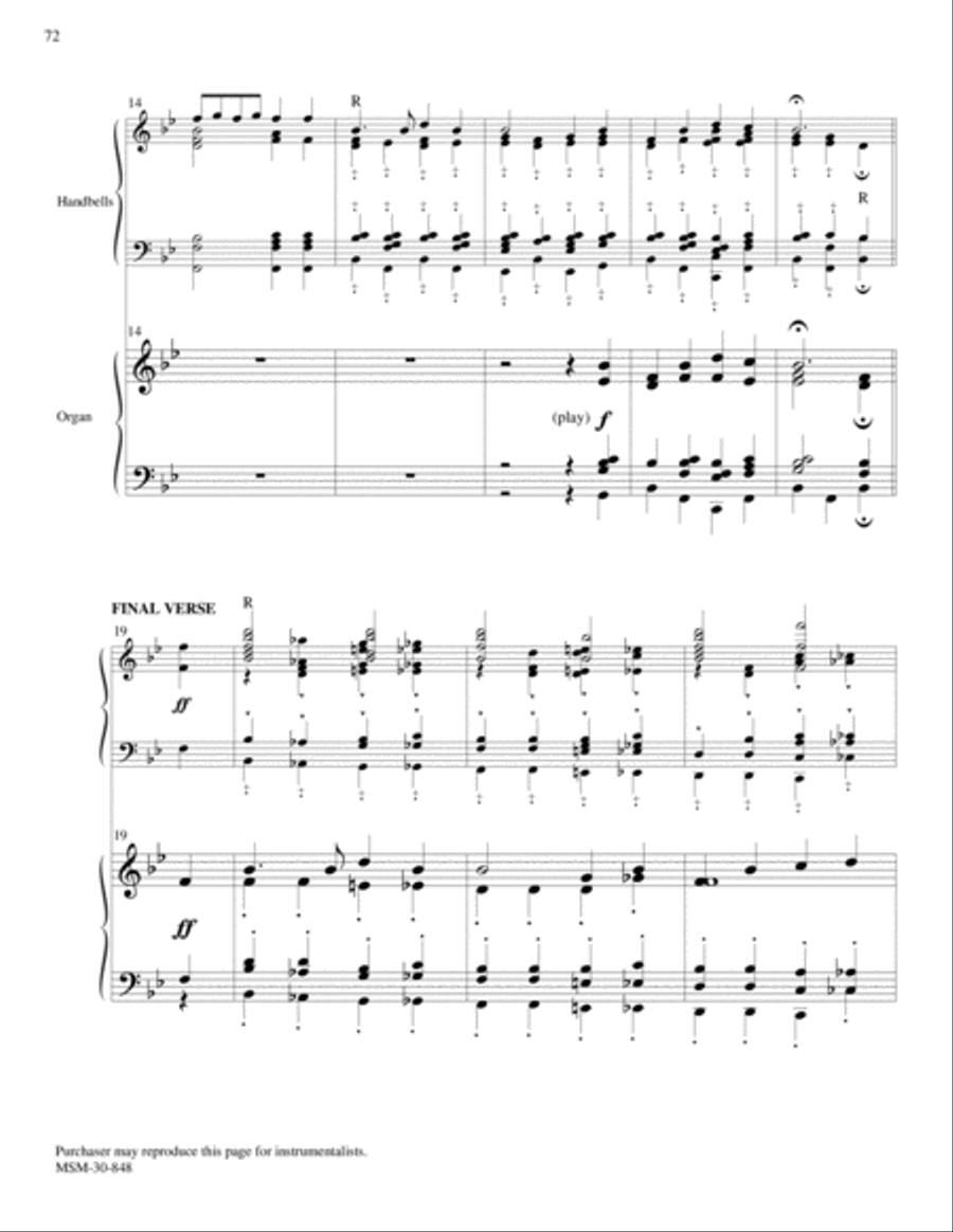 WEBB from Let Praises Ring, V3 5-Octaves scores gallery preview page 2