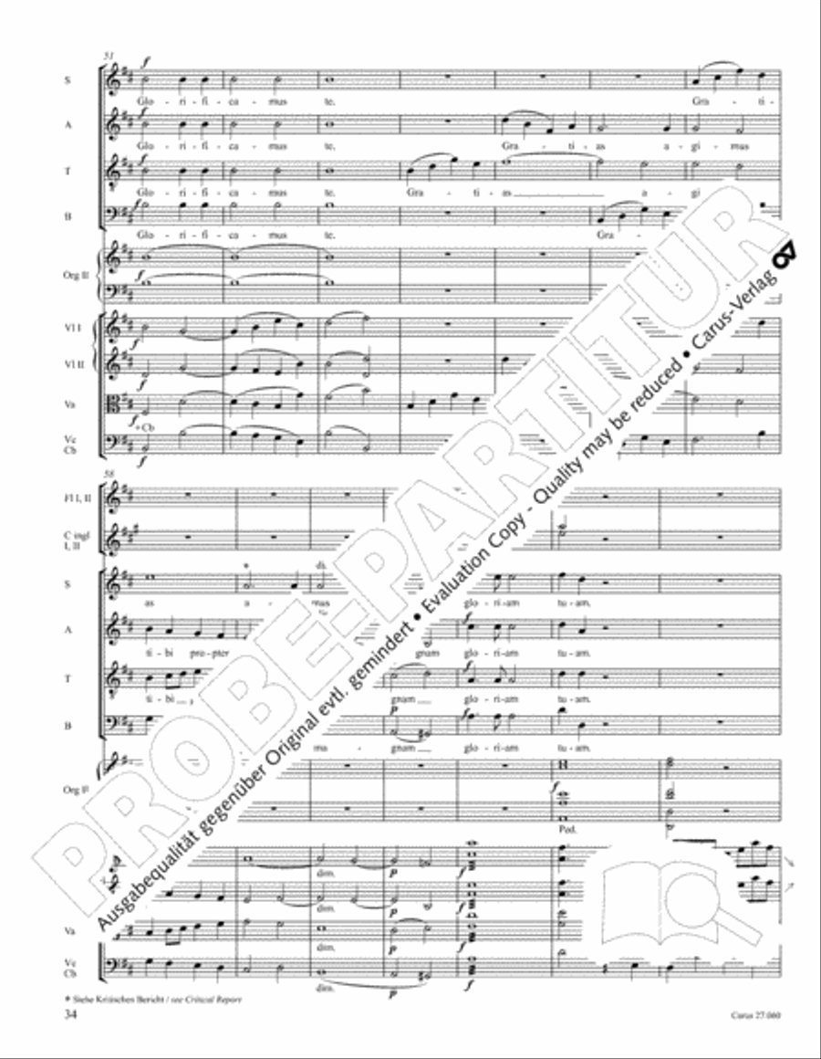 Messe a quatre voix 4-Part scores gallery preview page 45
