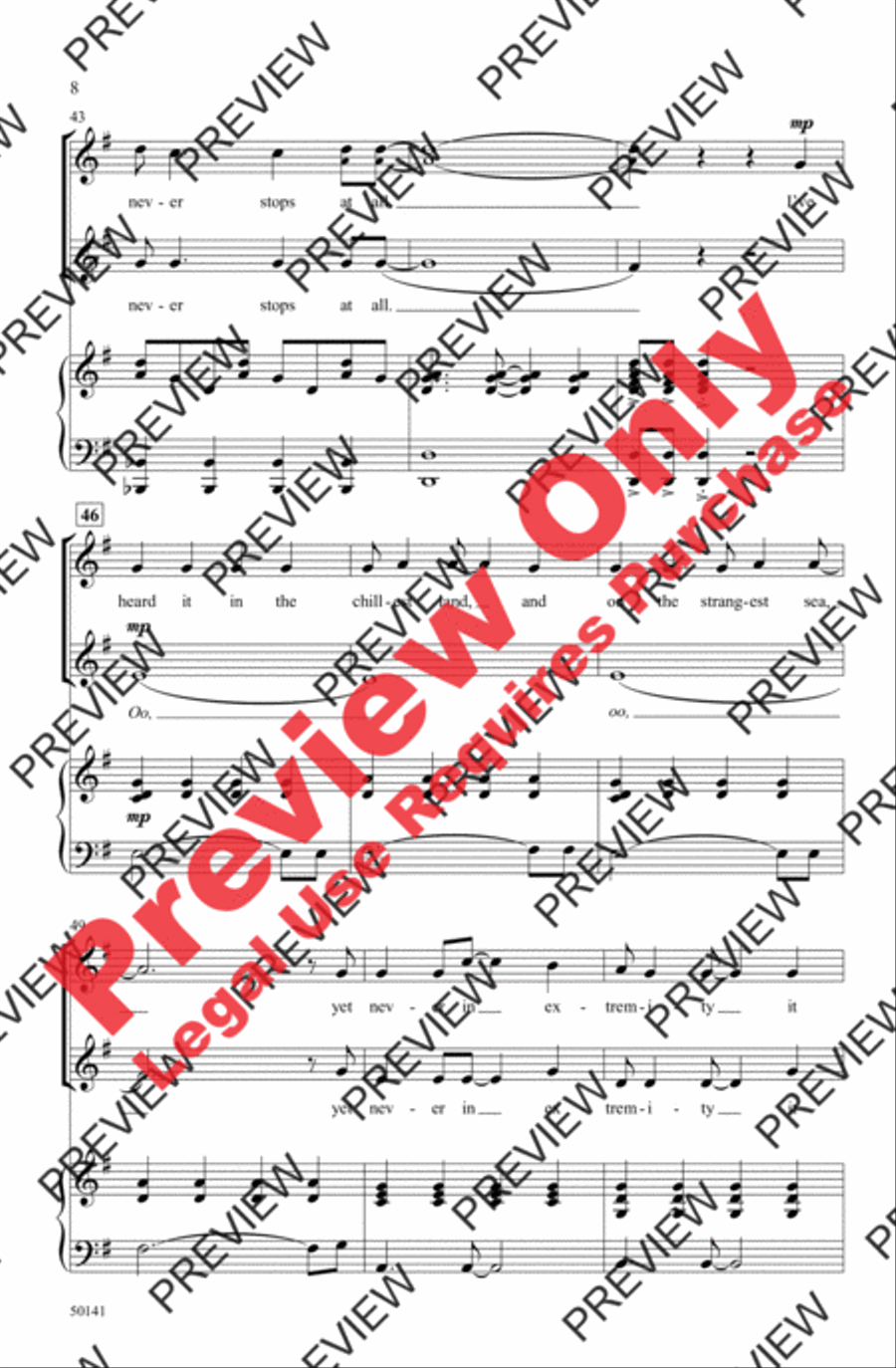 Hope Is the Thing with Feathers 2-Part scores gallery preview page 8