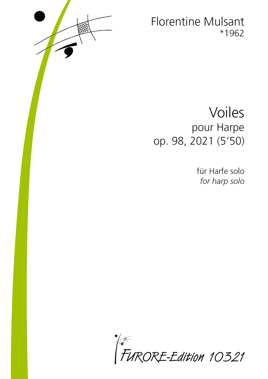 Voiles op. 98 Harp scores gallery preview page 1