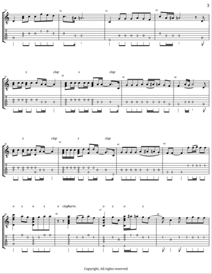Too Good At Goodbyes Electric Guitar scores gallery preview page 3