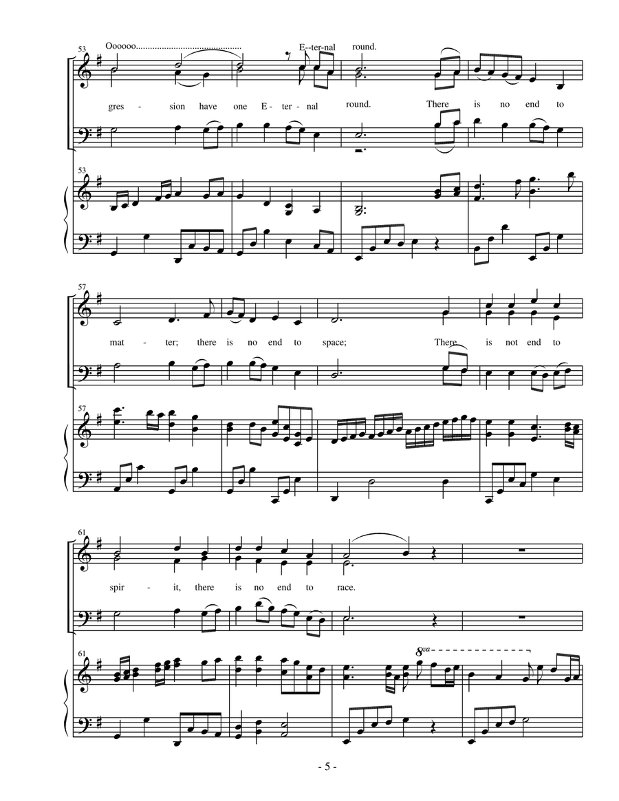 If You Could Hie to Kolob 4-Part scores gallery preview page 5