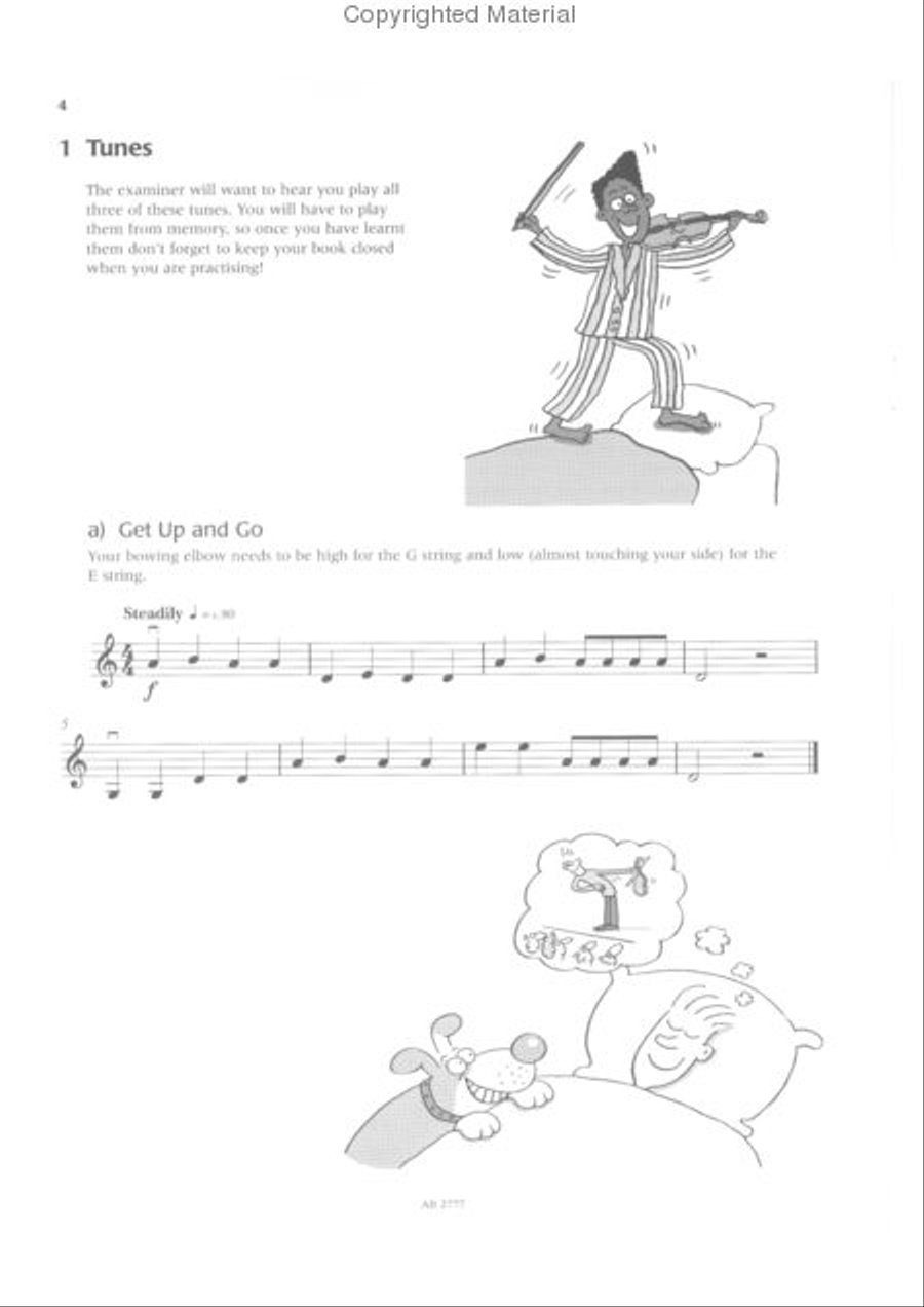 Violin Prep Test Violin Solo scores gallery preview page 2