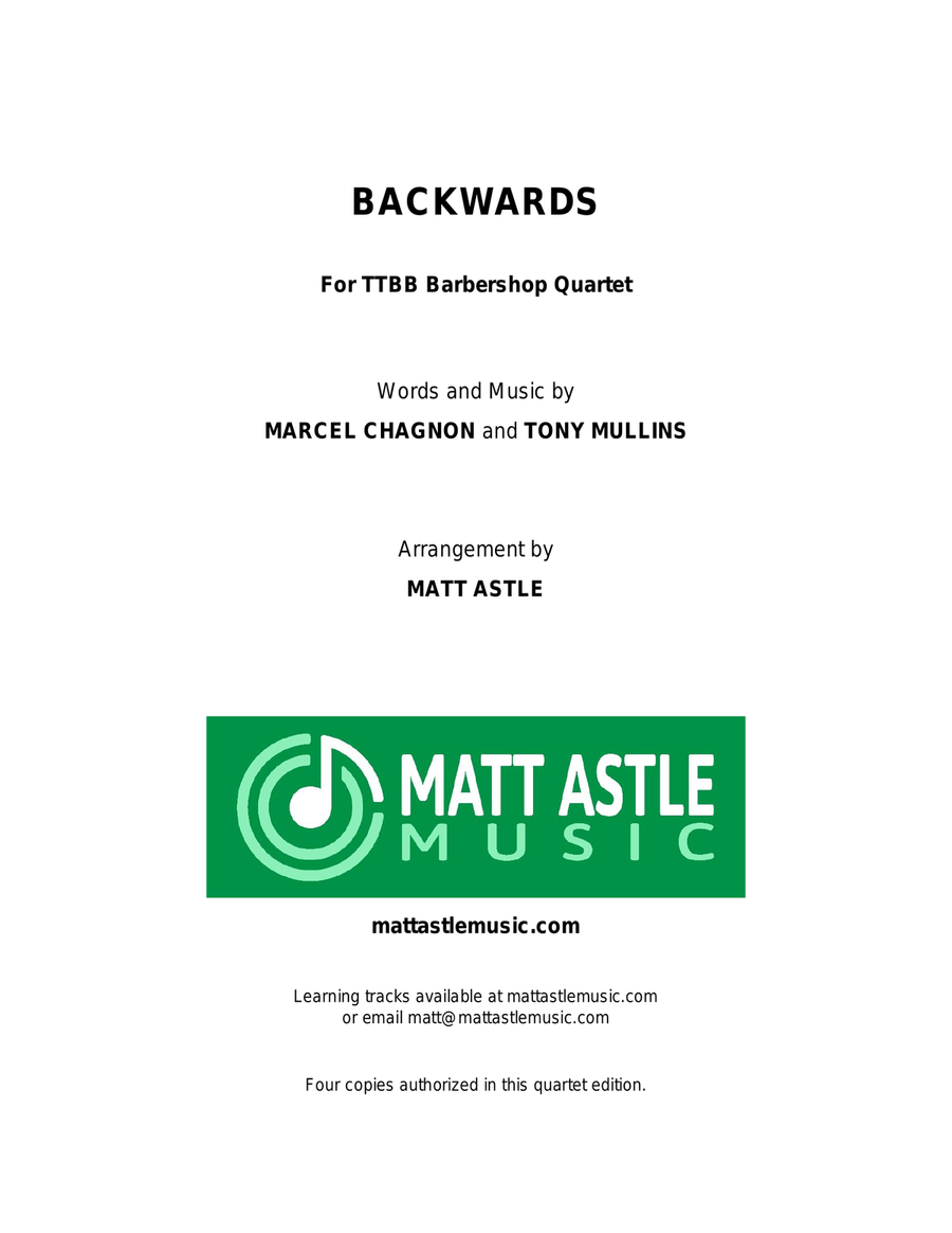Backwards TTBB scores gallery preview page 1