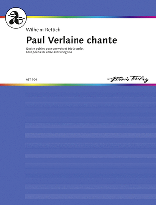 Paul Verlaine chante op. 60 A