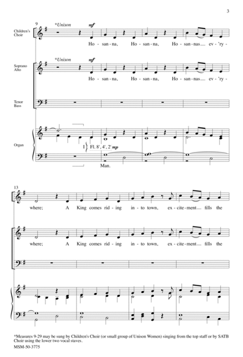 Hosannas Everywhere (Downloadable Choral Score)