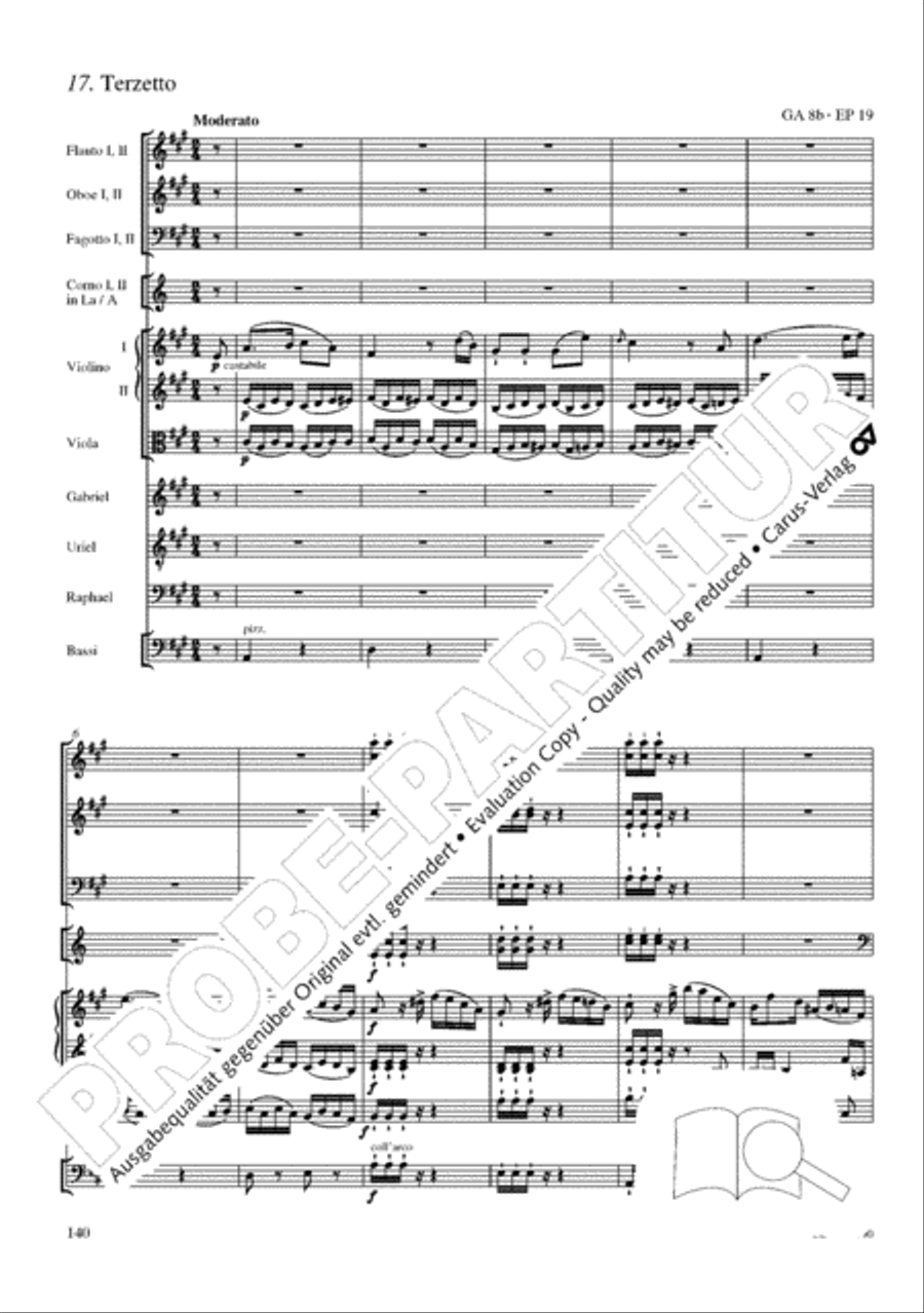 The Creation (Die Schopfung) 4-Part scores gallery preview page 160
