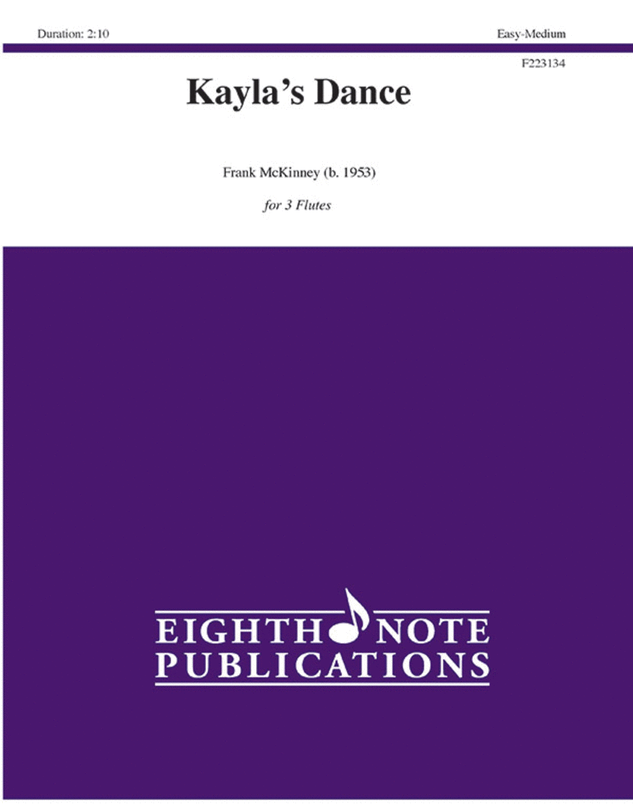 Kayla's Dance Small Ensemble scores gallery preview page 1