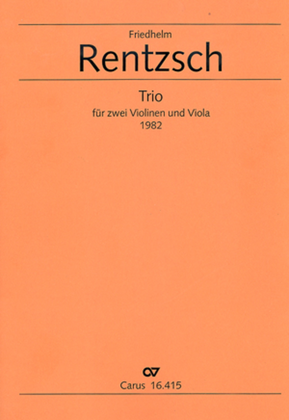 Trio for two Violins and Viola
