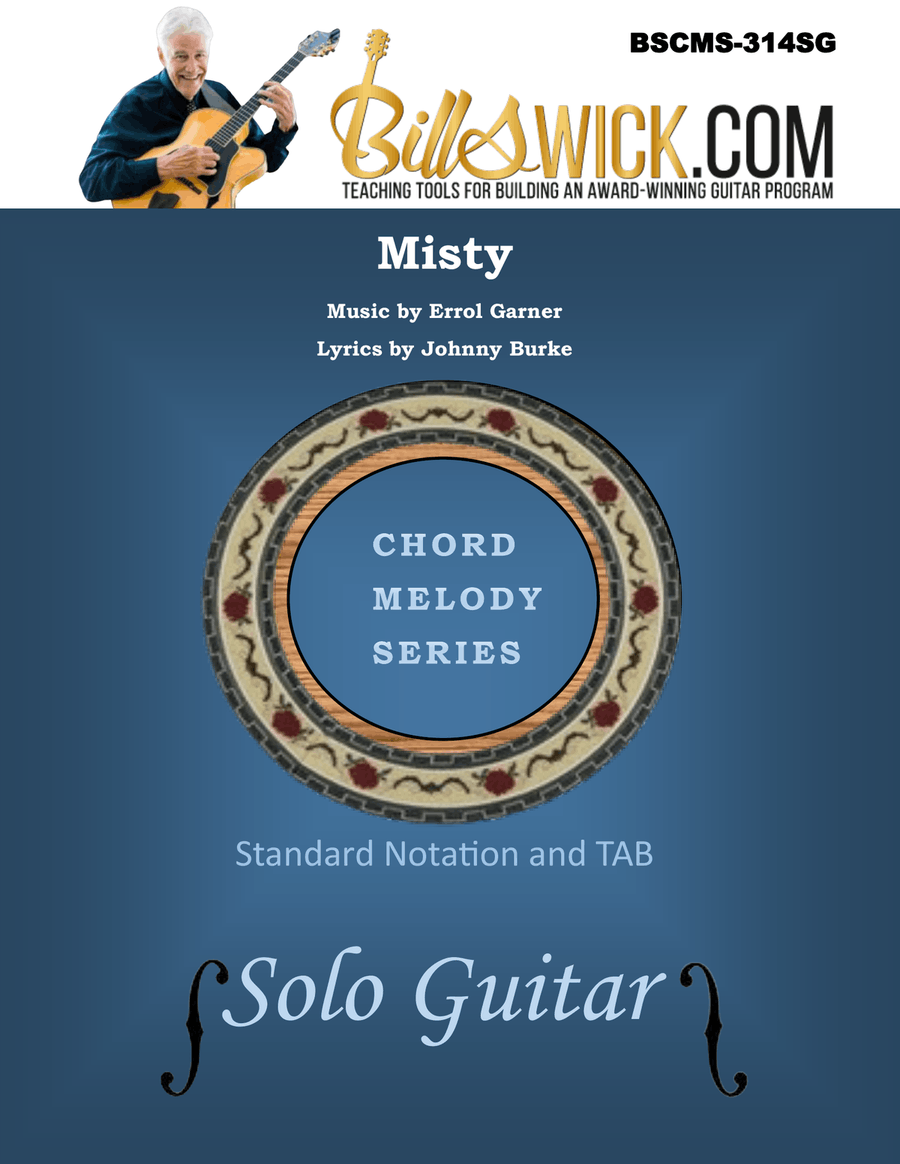 Misty Guitar Solo scores gallery preview page 1