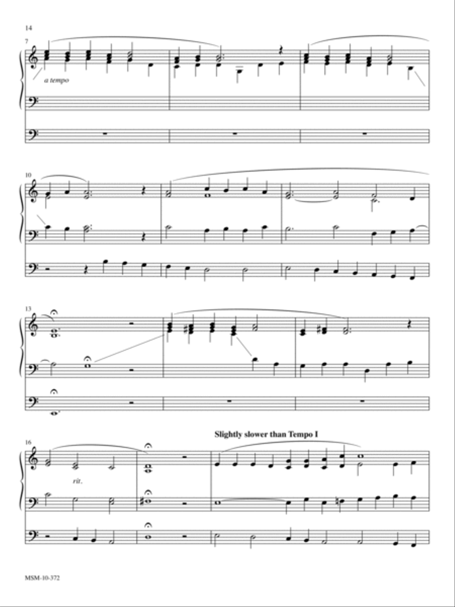 Sing, My Tongue, the Glorious Battle Organ scores gallery preview page 2