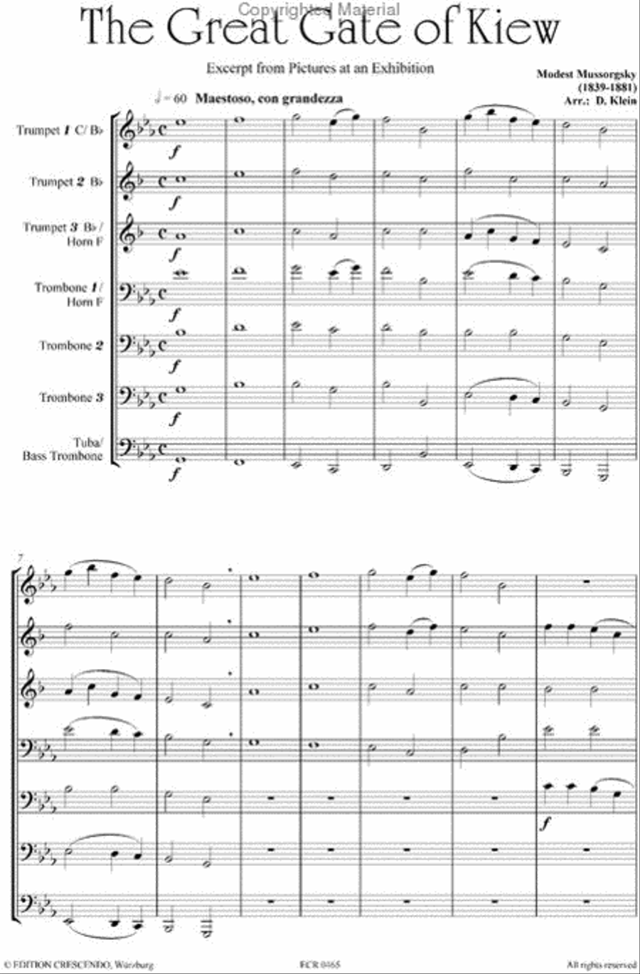 Exhibition In Brass - Septet Chamber Music scores gallery preview page 2