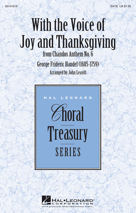 Book cover for With the Voice of Joy and Thanksgiving