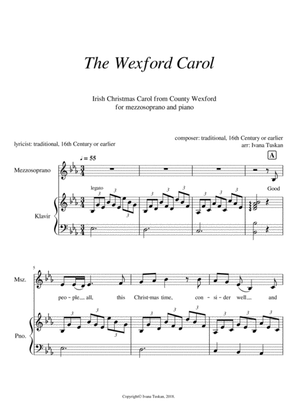 Book cover for The Wexford Carol for mezzosopran and piano