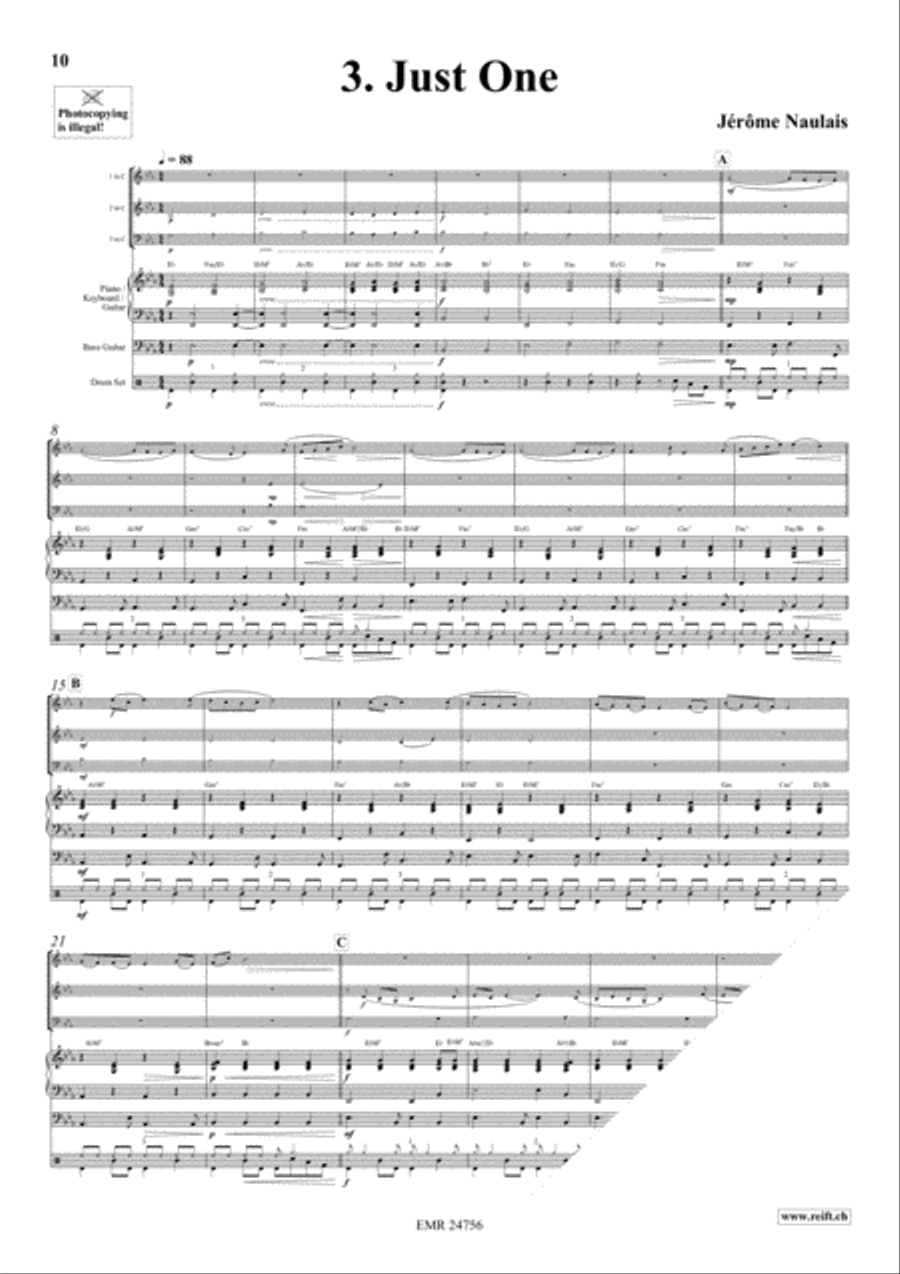 Play With Your Band Volume 3 Woodwind Ensemble scores gallery preview page 6