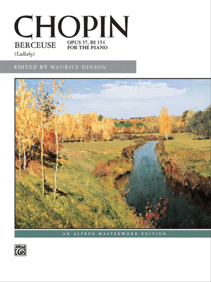 Chopin: Berceuse, Opus 57 Small Ensemble scores gallery preview page 1