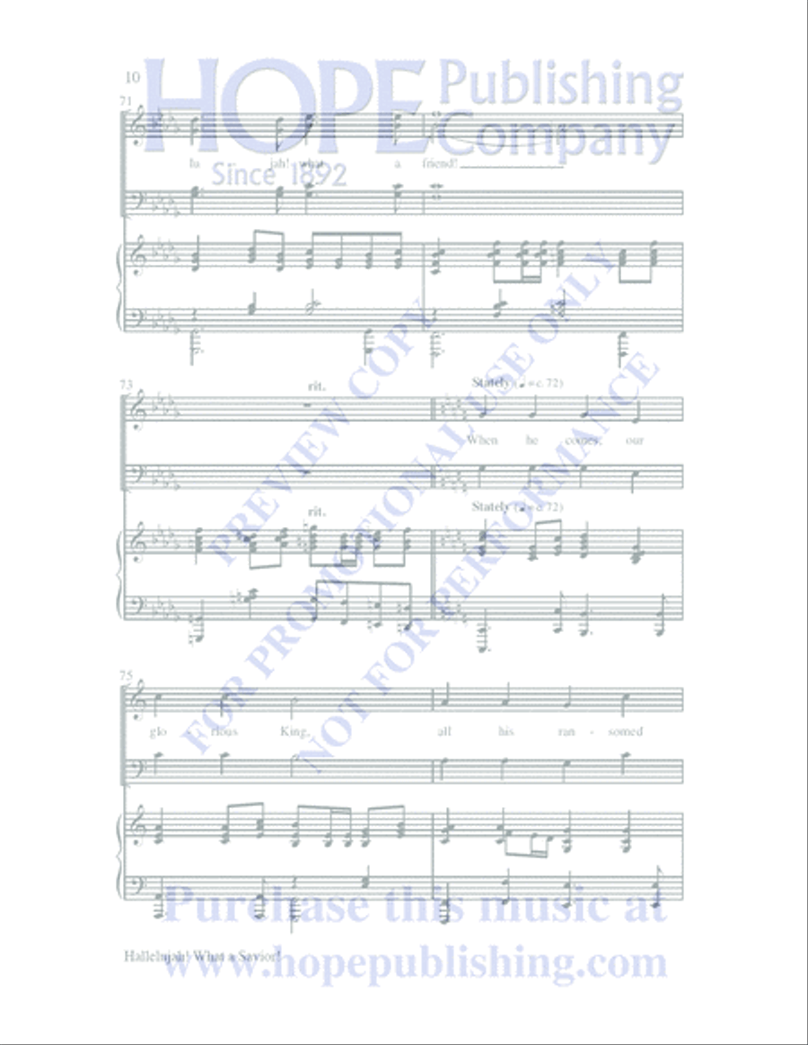 My Savior's Love My Savior's Love Listening CD scores gallery preview page 12