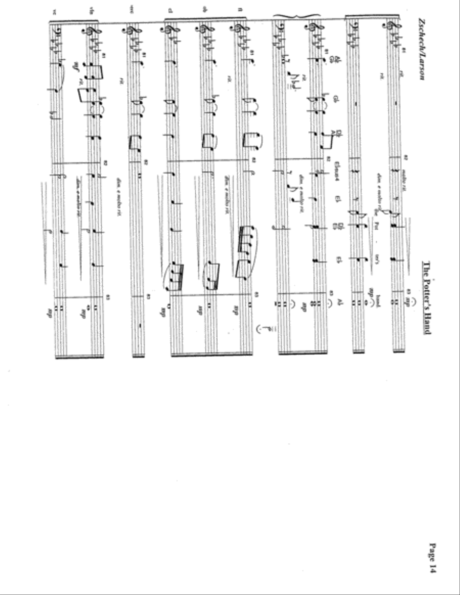 The Potter's Hand Choir scores gallery preview page 16