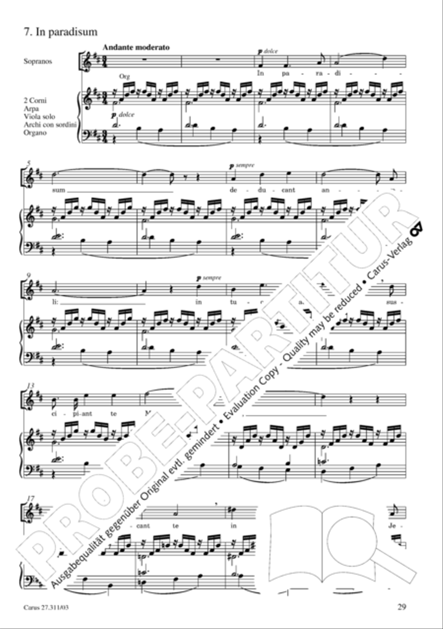 Requiem - church version (Requiem. Fassung mit kleinem Orchester) Requiem - church version (Requiem. Fassung mit kleinem Orchester) 4-Part scores gallery preview page 30