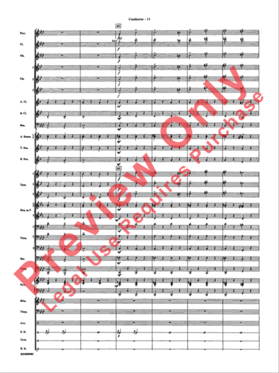 Holiday Emblem Concert Band scores gallery preview page 14