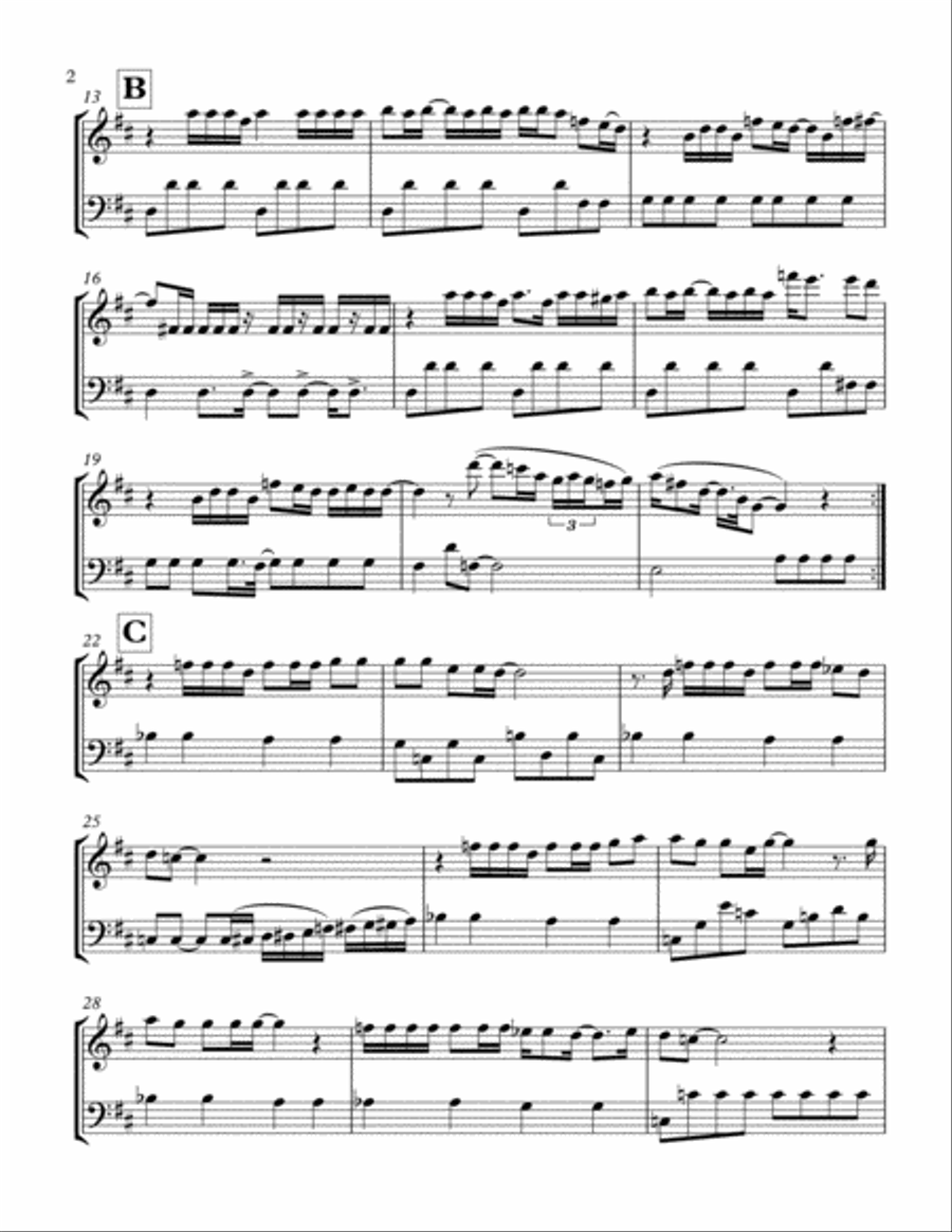 Maybe I'm Amazed String Duet scores gallery preview page 3
