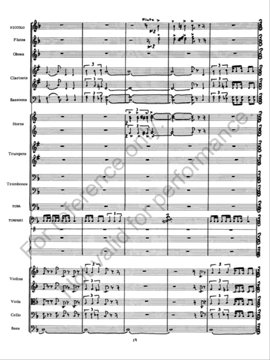 Fanfare and Celebration Fanfare and Celebration Full Orchestra scores gallery preview page 20
