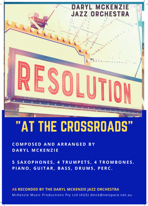 At The Crossroads - Big Band original by Daryl McKenzie