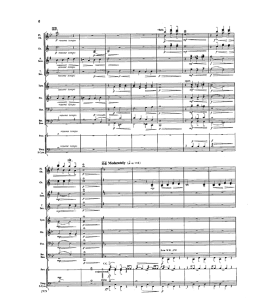 Bennington Concert Band scores gallery preview page 7