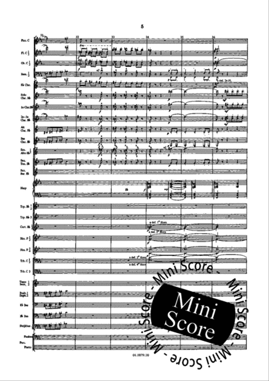 Ricercare Concert Band scores gallery preview page 11