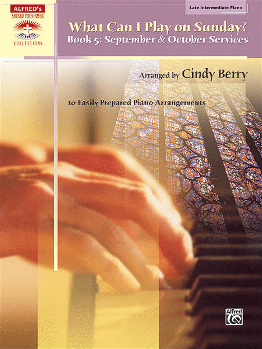 What Can I Play on Sunday?, Book 5 Piano Solo scores gallery preview page 1