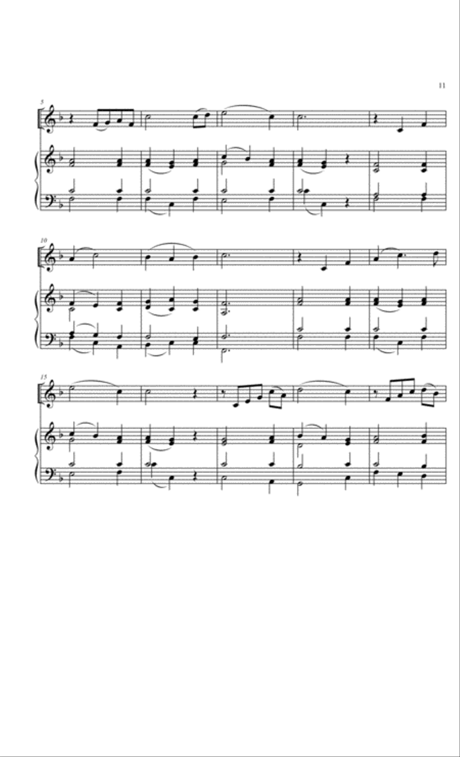 Hymn Introductions and Descants for Trumpet and Organ, Set 4: General Trumpet scores gallery preview page 6