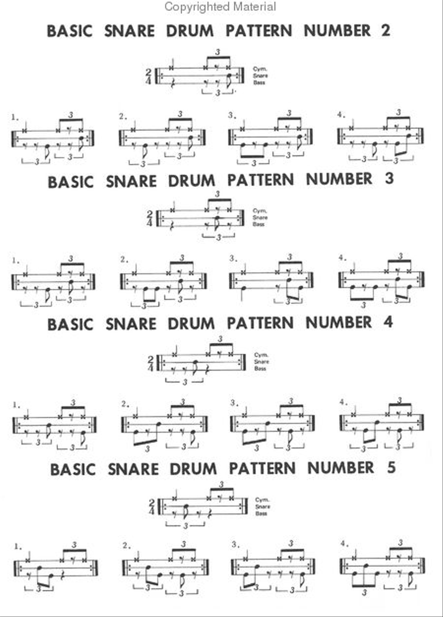 Joel Rothman's Jazz Drum Book Drums scores gallery preview page 3