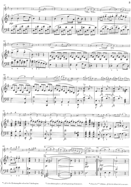 Sonatina for Piano and Violin G Major Op. 100