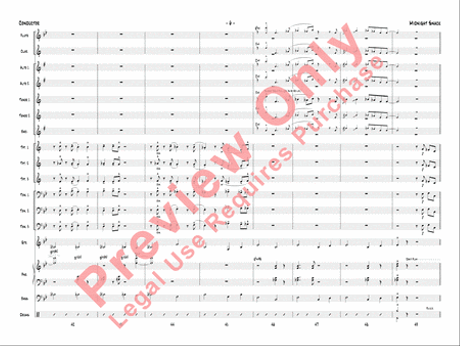 Midnight Snack Midnight Snack Jazz Ensemble scores gallery preview page 9