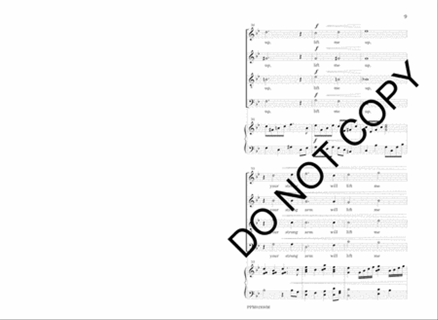 Where Can I Go From Your Spirit? 4-Part scores gallery preview page 12